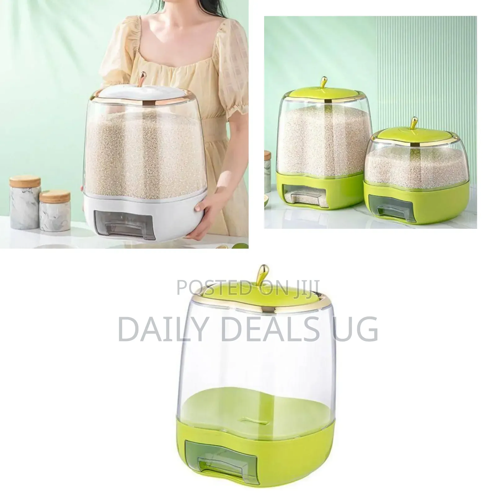 Charming Apple-Shaped Desktop Organizer and Storage Canister-Multicolo