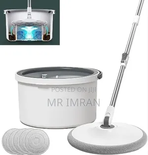 Spin Mop and Bucket Cleaning System
