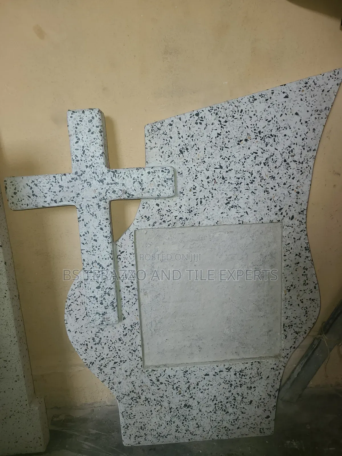 Terrazo Headstone Machine Making