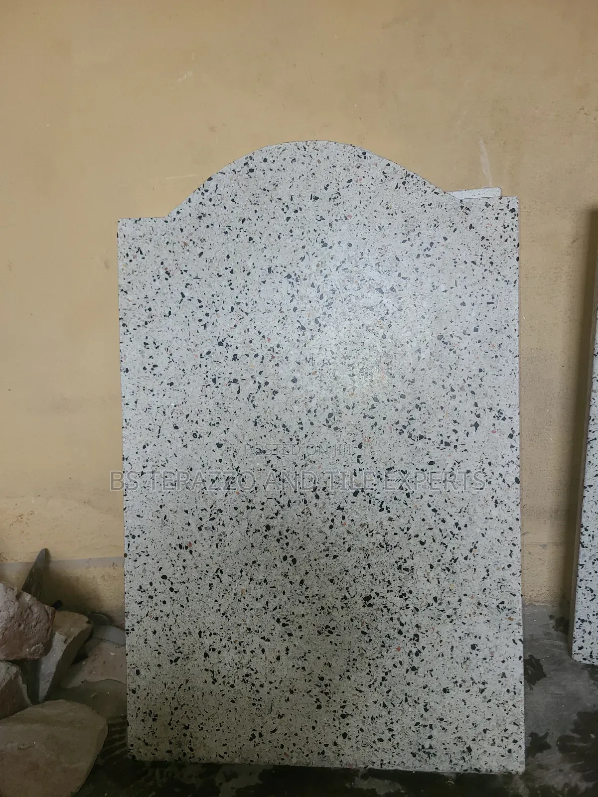 Terrazo Headstone Casts