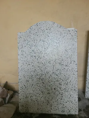 Terrazo Headstone Casts