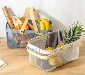 Metal Mesh Storage Baskets