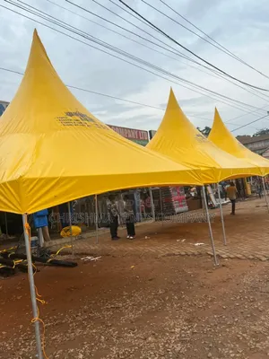 Canopy 100seater Tent In Galvanized Frame And Hard Pvc Material