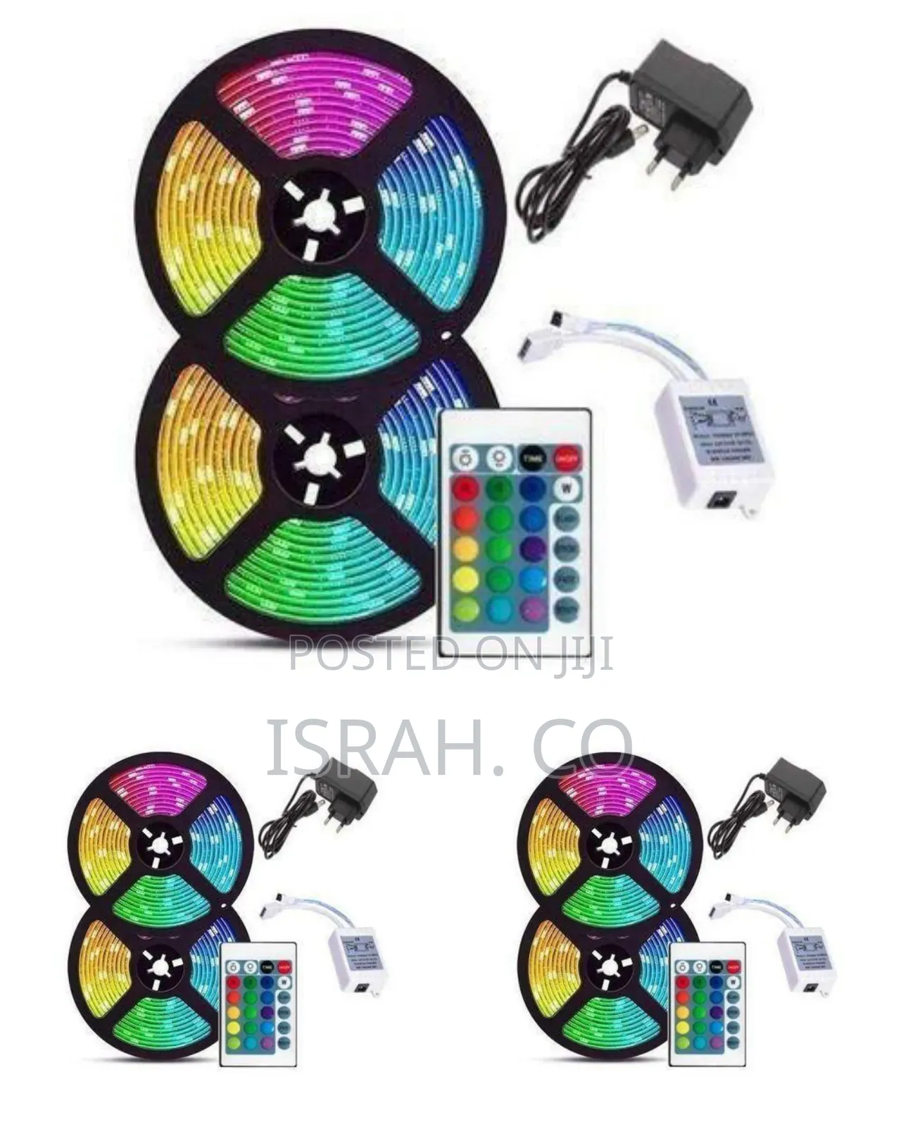 Vibrant Multi-mode Led Strip Light Kit With Remote Control