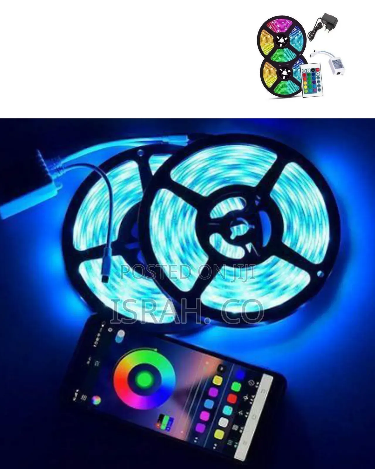 Vibrant Multi-mode Led Strip Light Kit With Remote Control