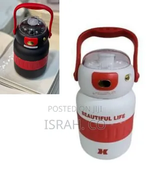 Portable Thermos / Insulated Water Bottle - Multicolor