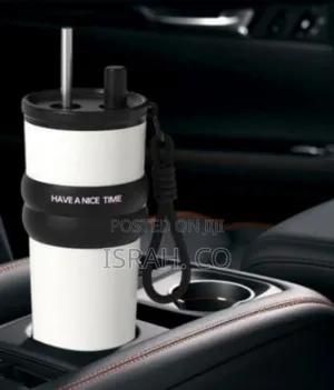 Modern Insulated Reusable Tumbler With Carry Strap