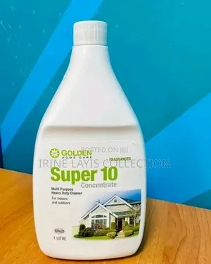 1ltr Super 10 Concentrate, a Multi-Purpose Heavy-Duty Cleaner.