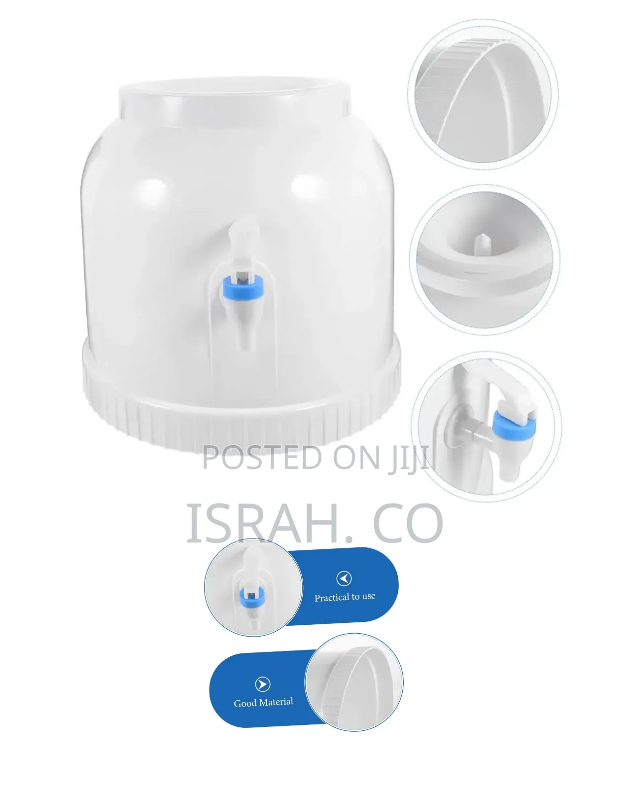 White Plastic Water Dispener