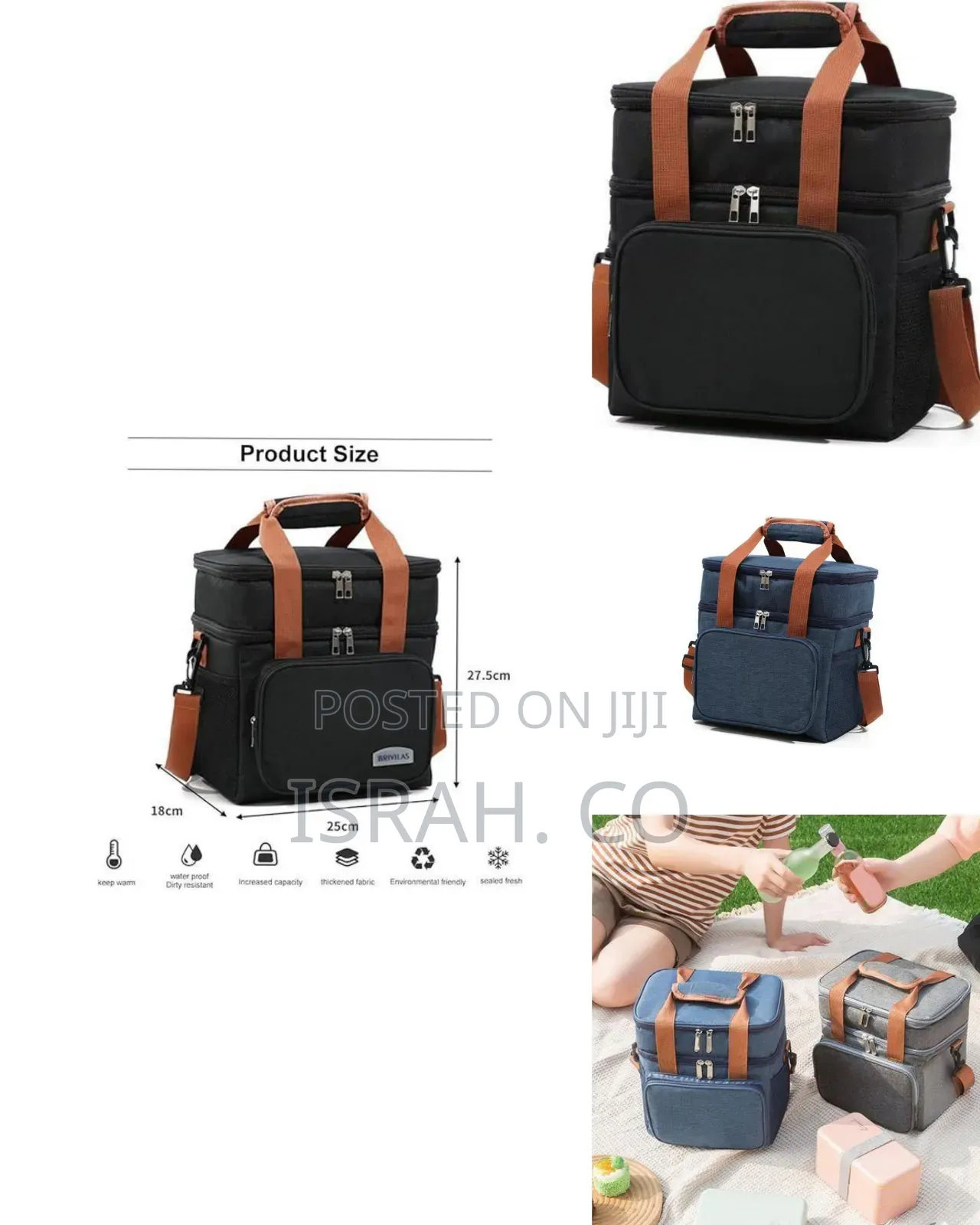 Ultimate Dual-layer Insulated Cooler Bag
