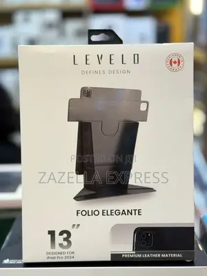 Levelo Elegante Folio Case Premium Leather for 11 Inch iPad Pro 2022