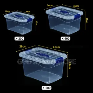 3pcs of Stackable Airtight Plastic Food Storage Containers