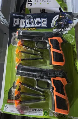Kids 2pcs Toy Pistol Guns