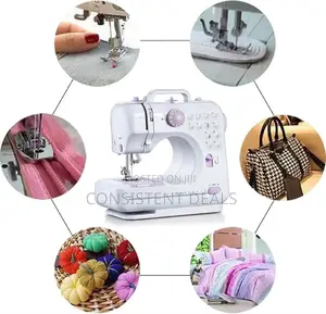Household Sewing Machine 12 Stitches Mini Size Multifunction Electric