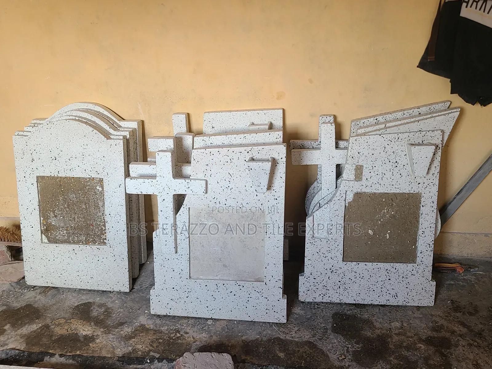 Terrazo Headstones Processing