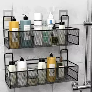2 Pcs Kitchen Under Sink Storage And Organiser Shelf