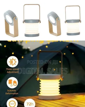 Versatile Portable Led Lantern And Collapsible Desk Lamp