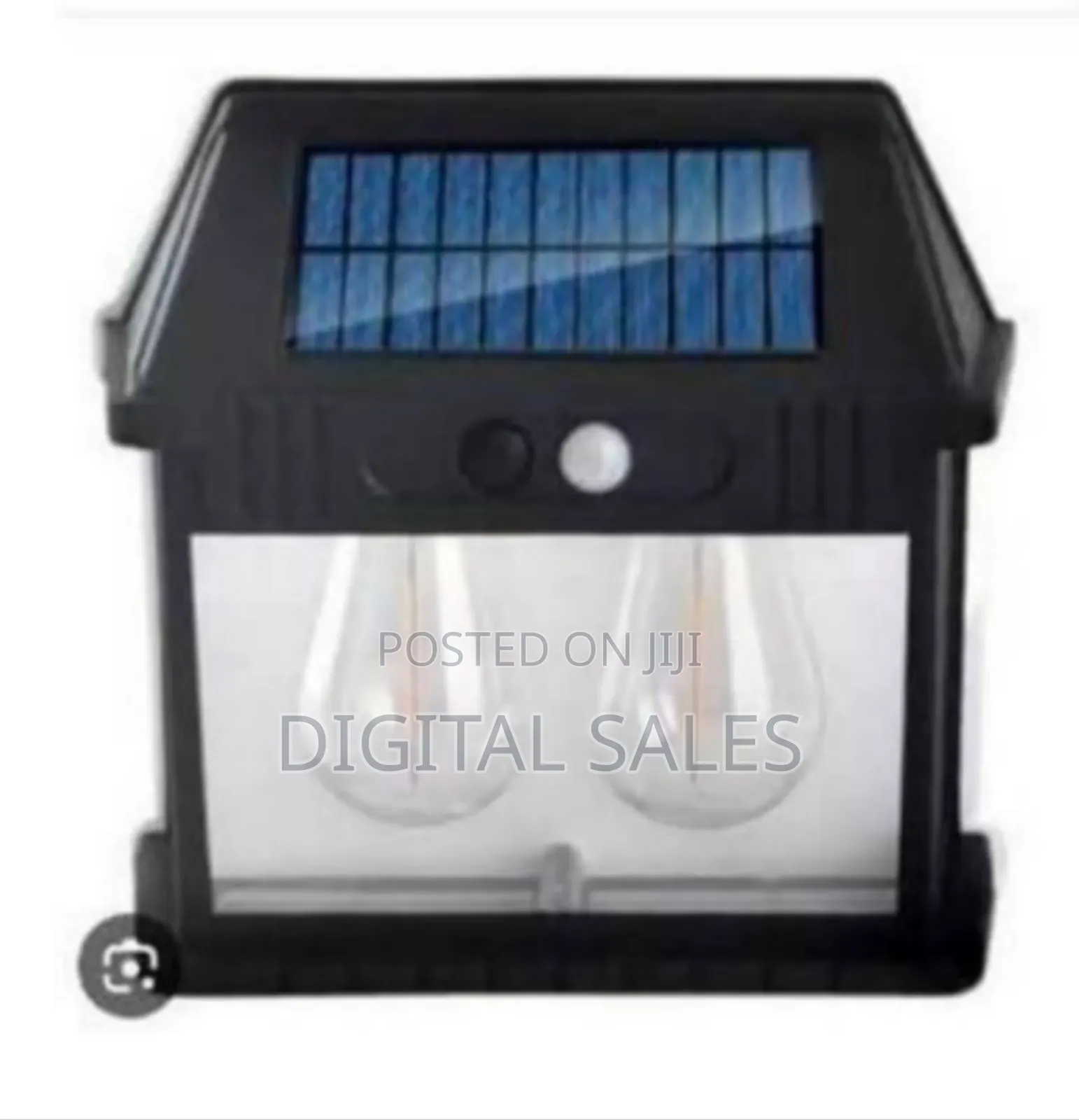 Efficient Solar-powered Outdoor Motion Sensor Wall Light - Multicolor