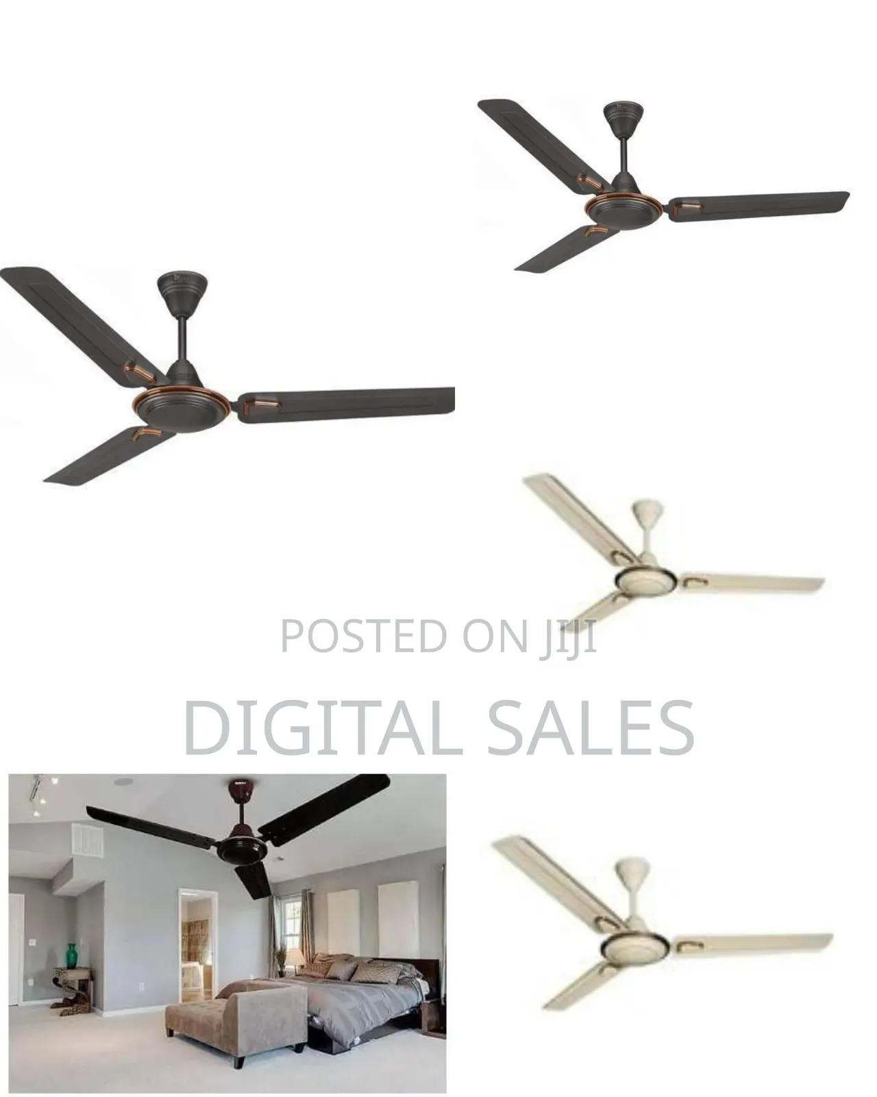 Classic Three-blade Ceiling Fan