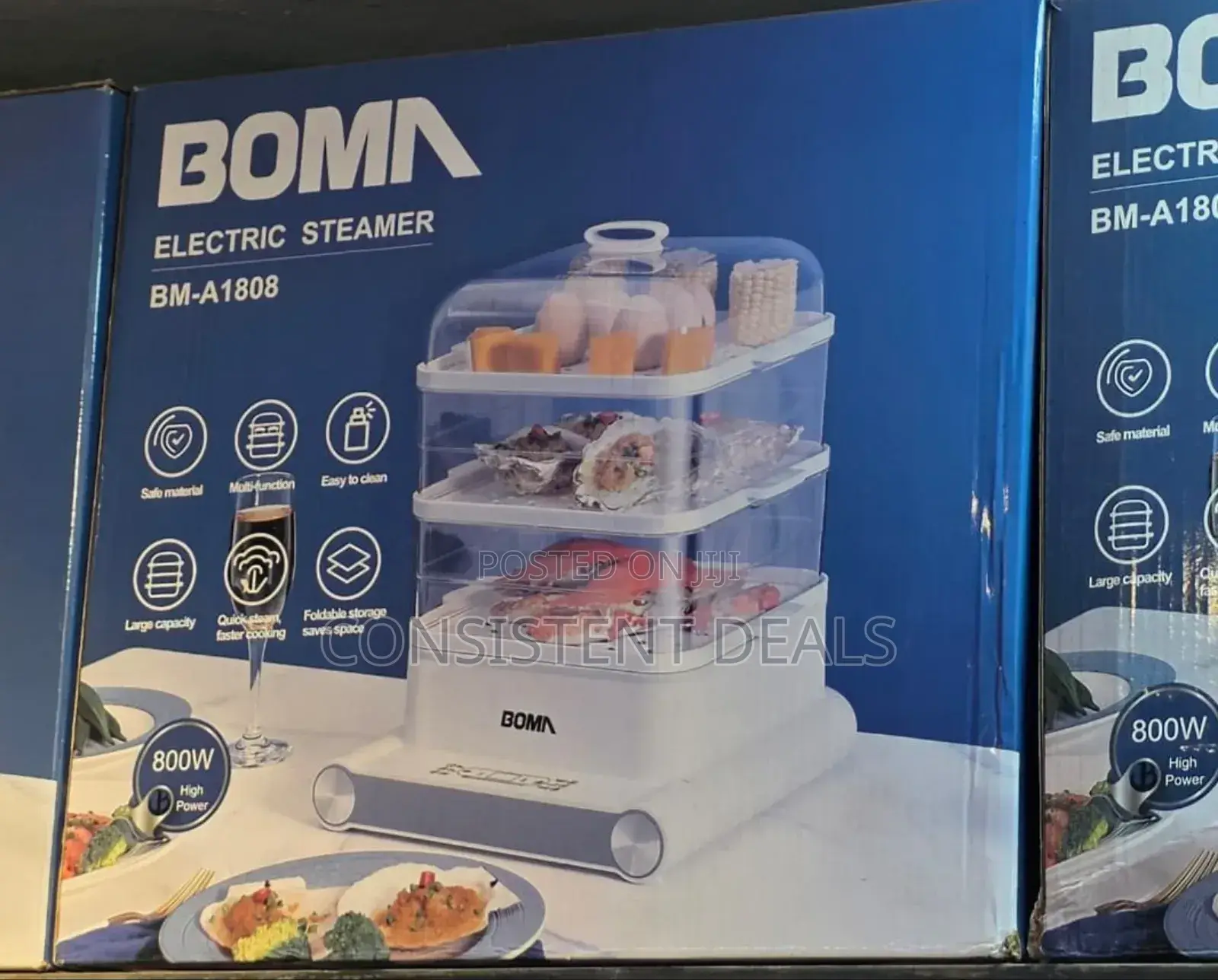 Boma Electric Food Steamer 18l Capacity