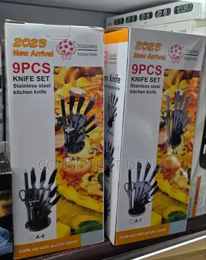 9pcs Kitchen  Knife Set