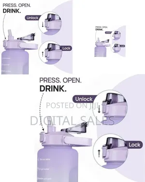 Set of 4 Water Bottles