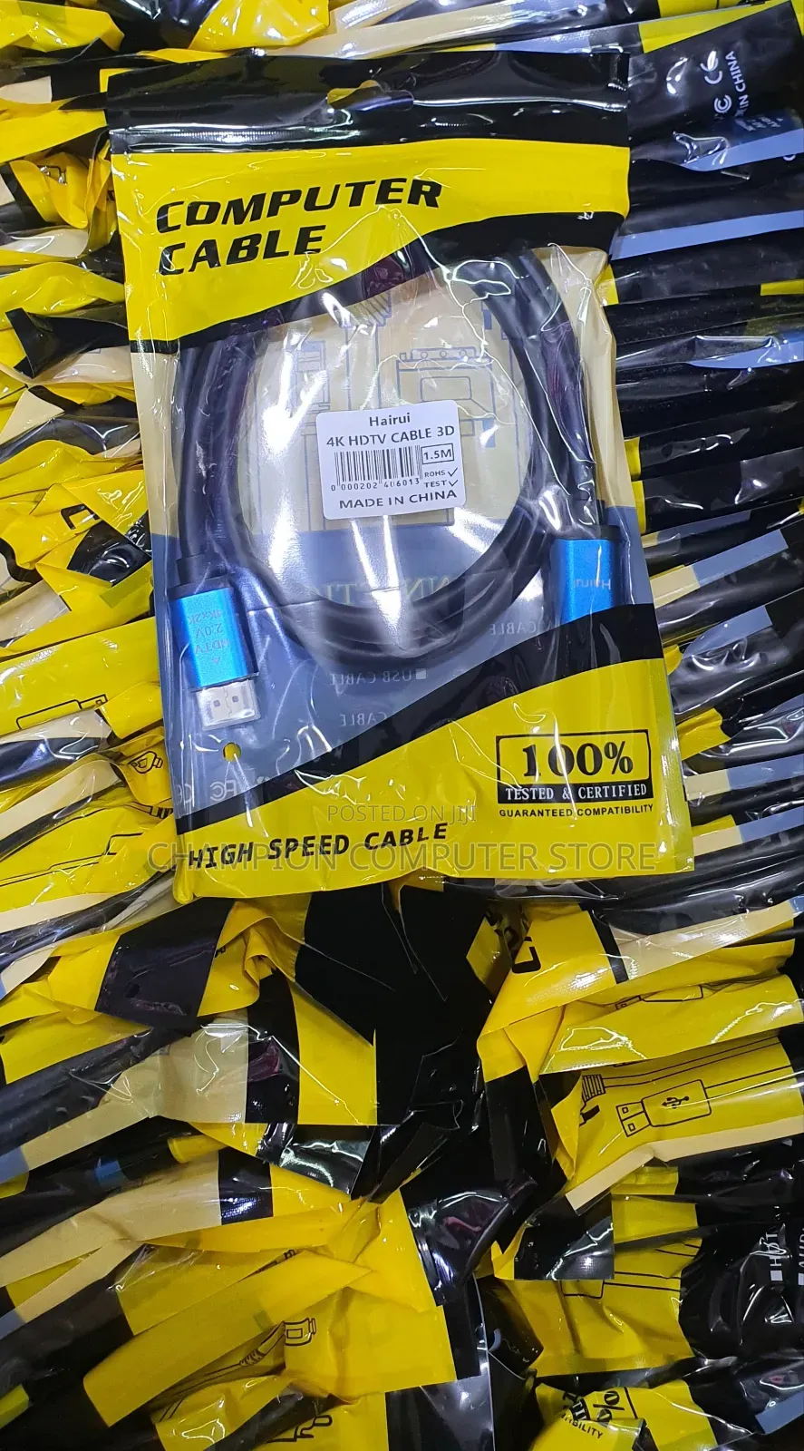 1.5m Metre 4k Hdmi Cable 3d/Hd High-speed Hdmi 2.0 Support