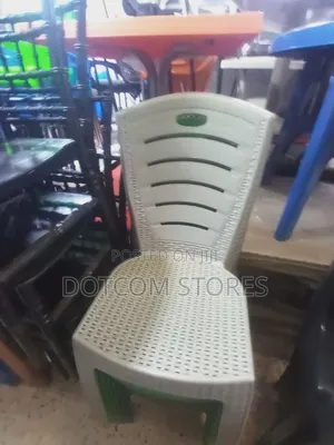 Rattan-Style Dining Plastic Chair