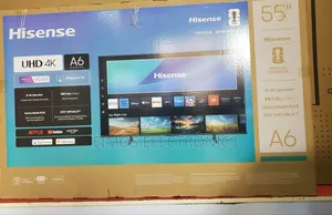55 Inches Hisense Crystal Clear Display Tv