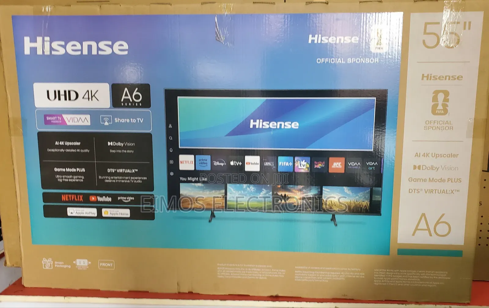 Hisense 55"Smart Tv Resolution