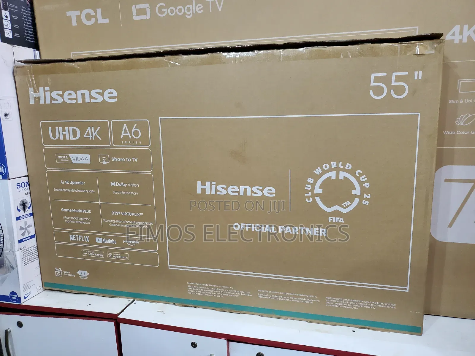 Hisense 55 Inches Led Tv With Vida Operating System
