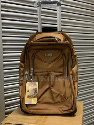 Trolley Back Pack ~ Brown