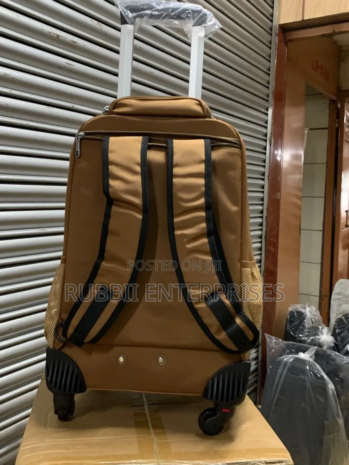 Trolley Back Pack ~ Brown
