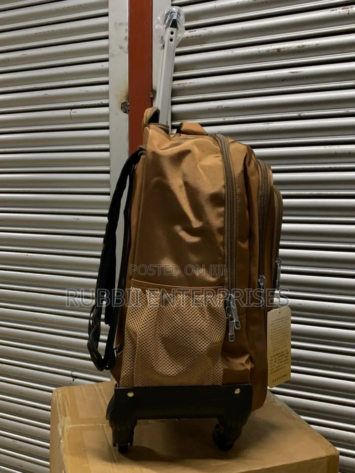 Trolley Back Pack ~ Brown