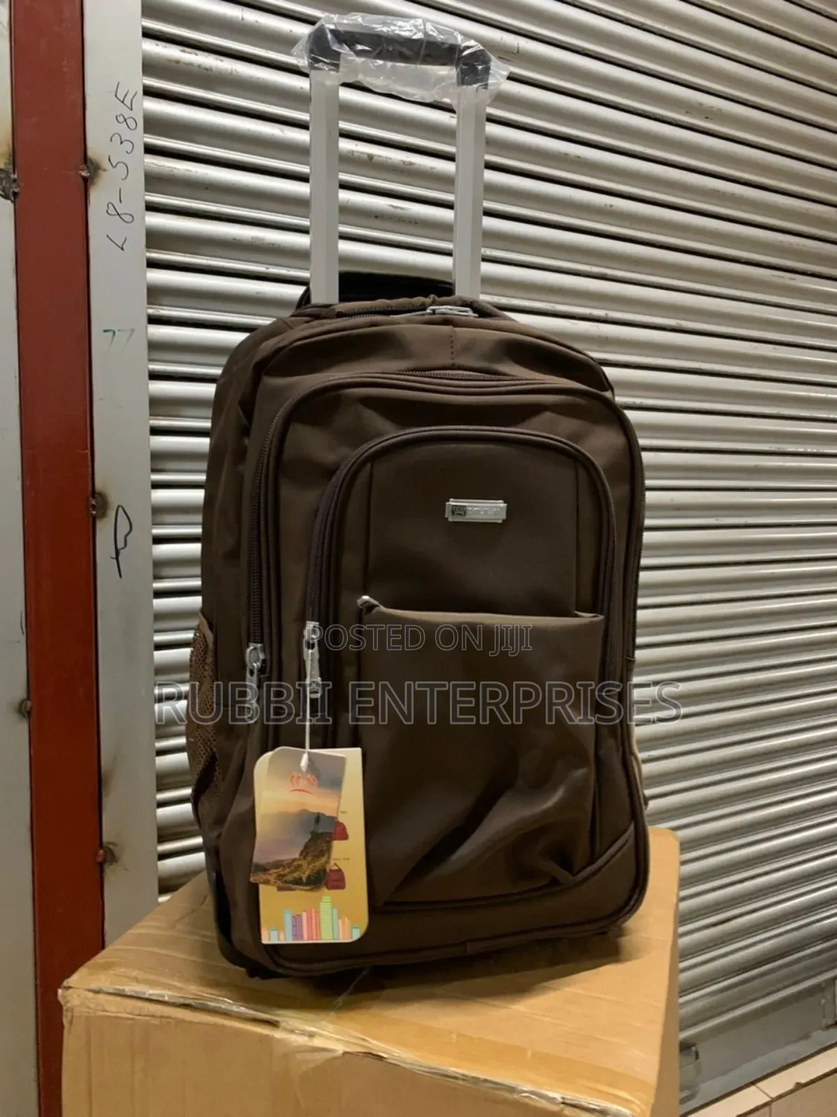 Ttrolley Bag ~ Dark Brown
