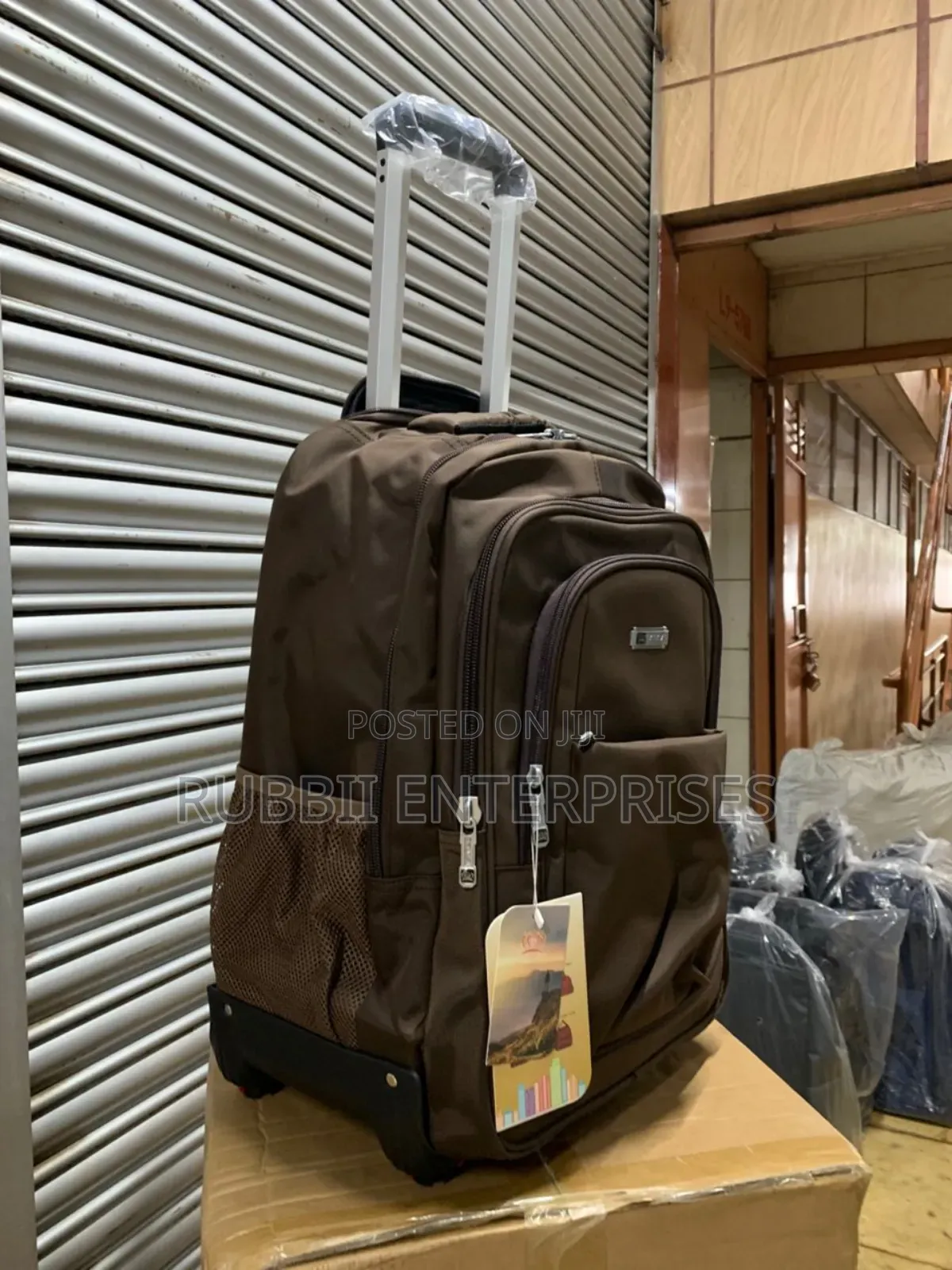 Ttrolley Bag ~ Dark Brown