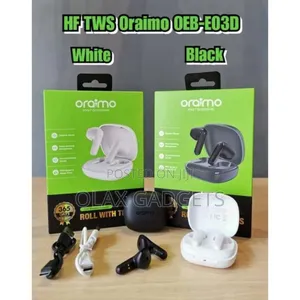 Oraimo Roll Wireless Bluetooth Earbuds With Enc,Deep Bass