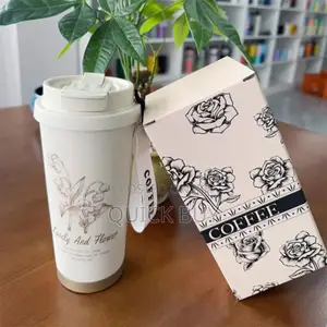 Stainless Steel Travel Mug With Temperature Display