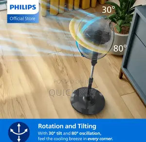 Philips Series 600 Pedestal Fan, Model Acp620/01.