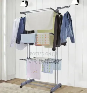 3-tier Foldable Clothing Rack