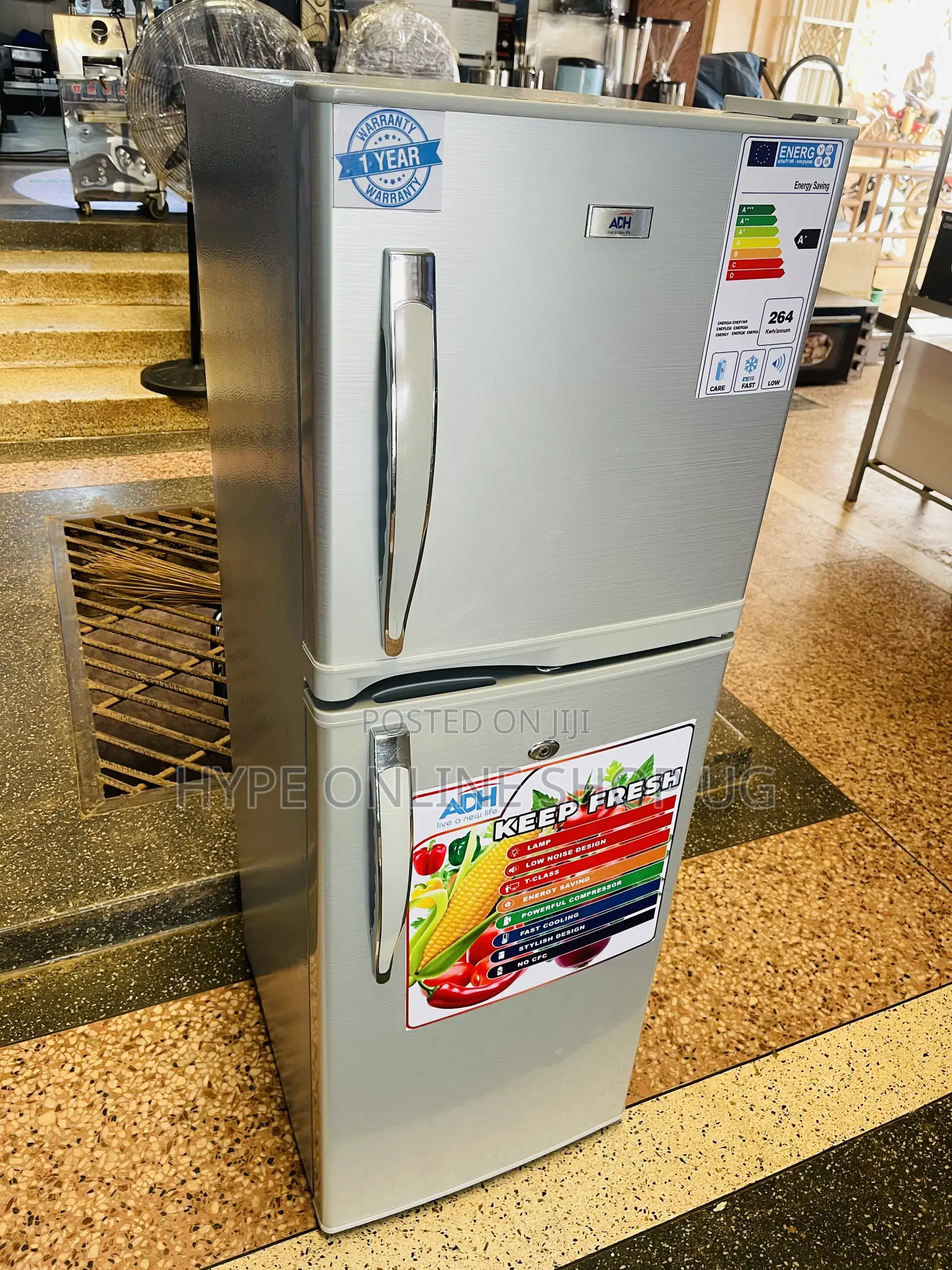 Imported Used 158l Adh Refrigerator Double Door