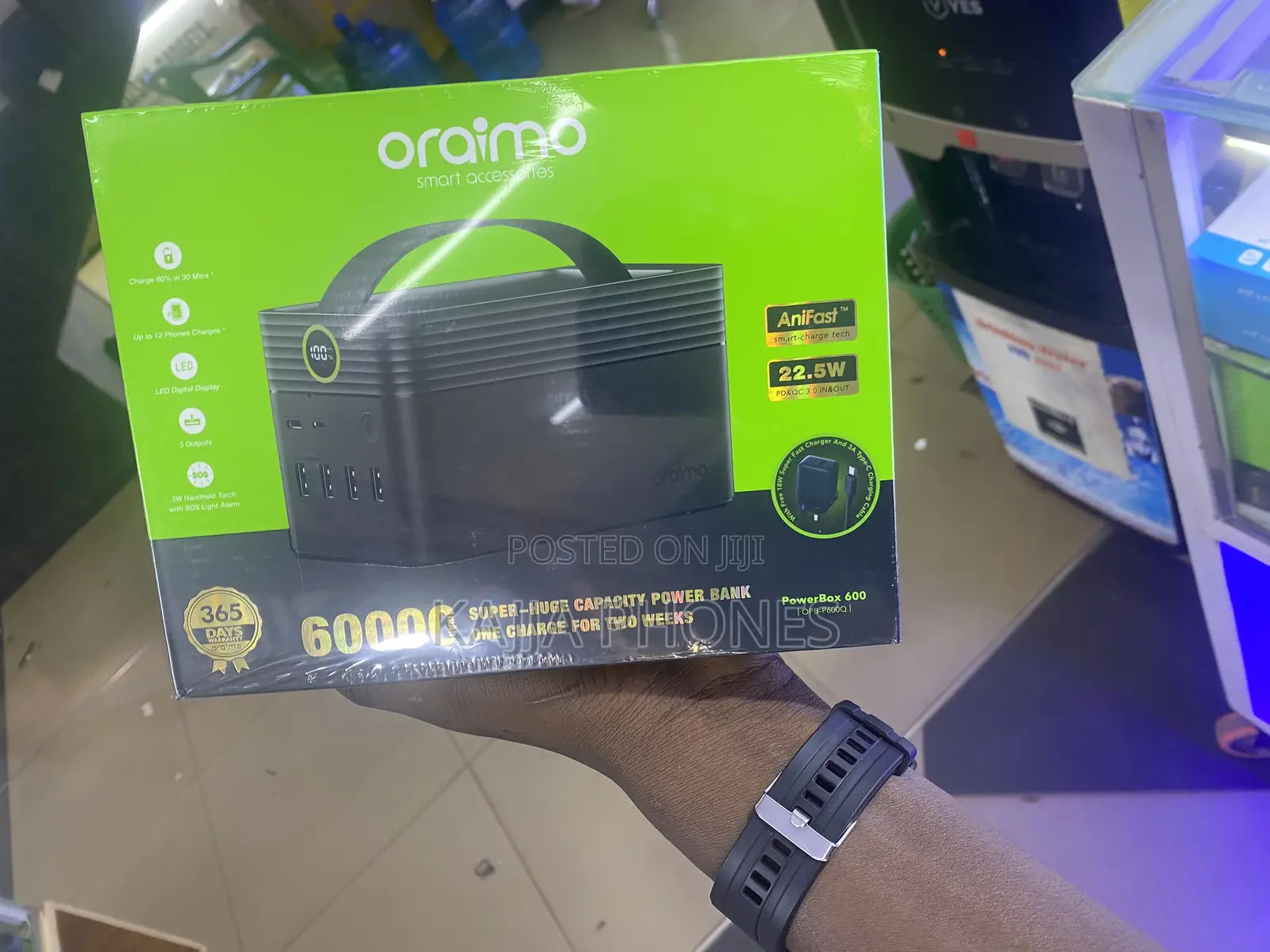 60000mah Oraimo Power Bank