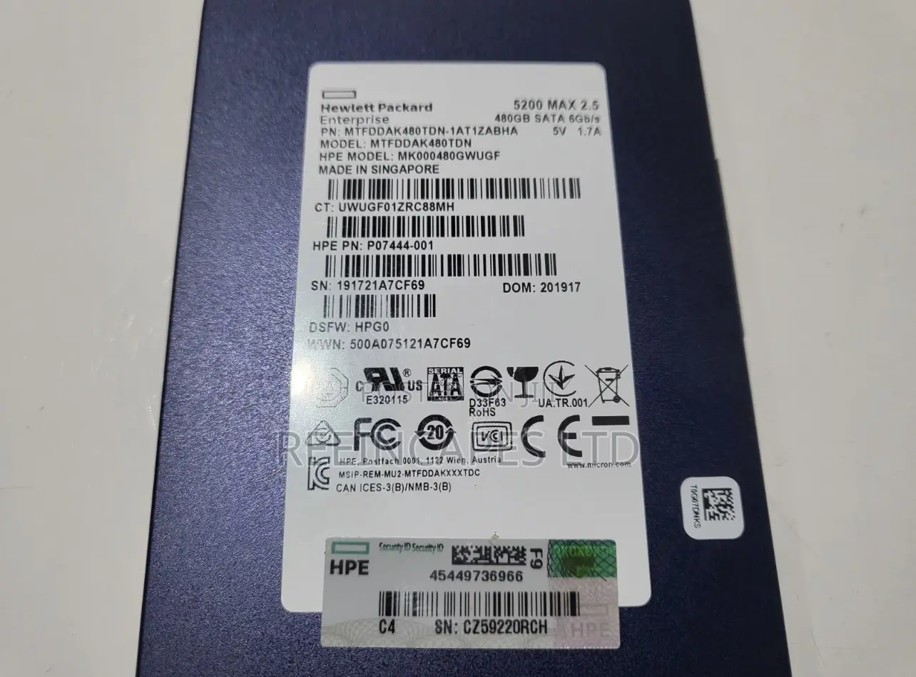 480 Gb SSD Sata