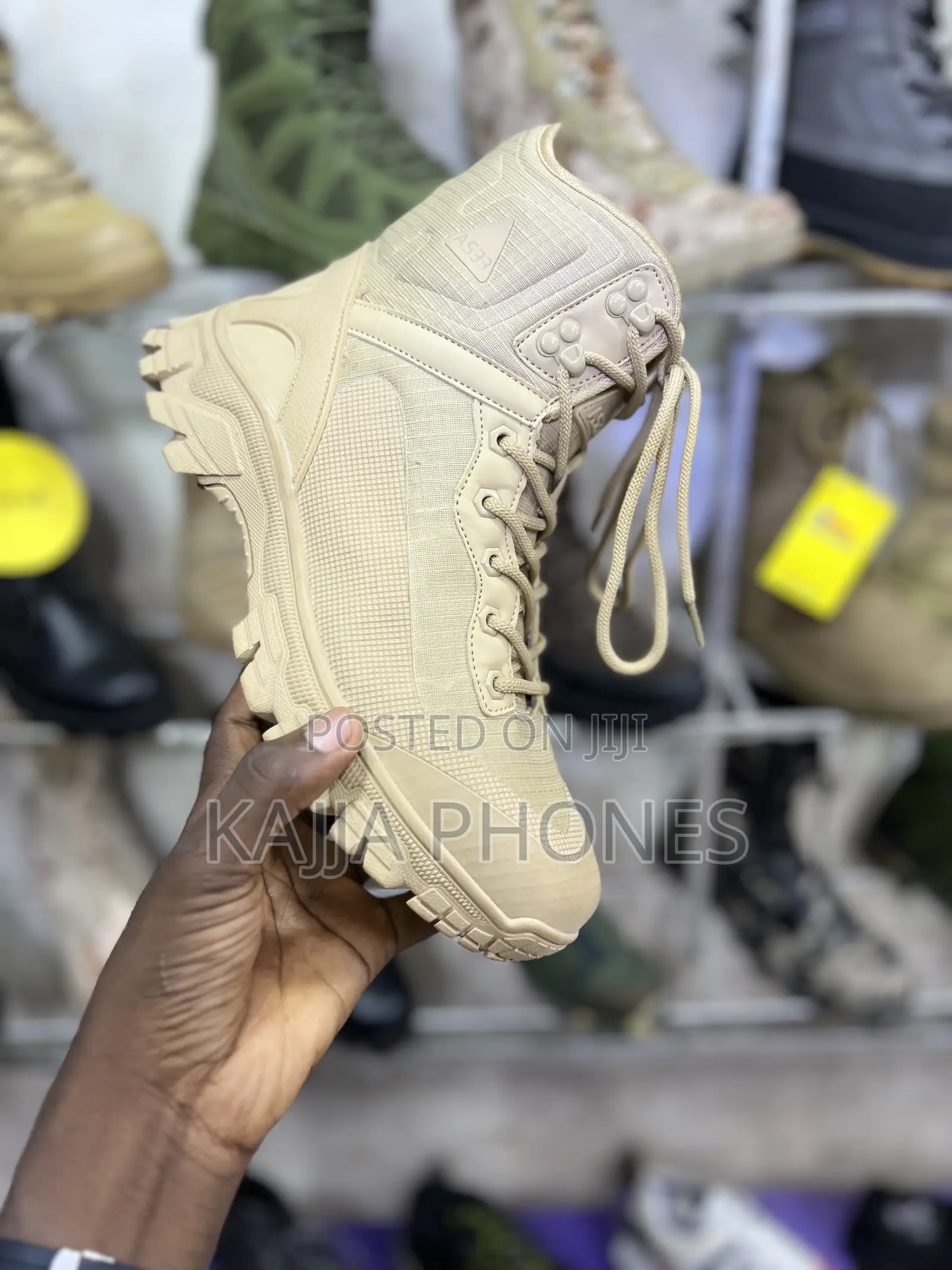 Khaki Boots