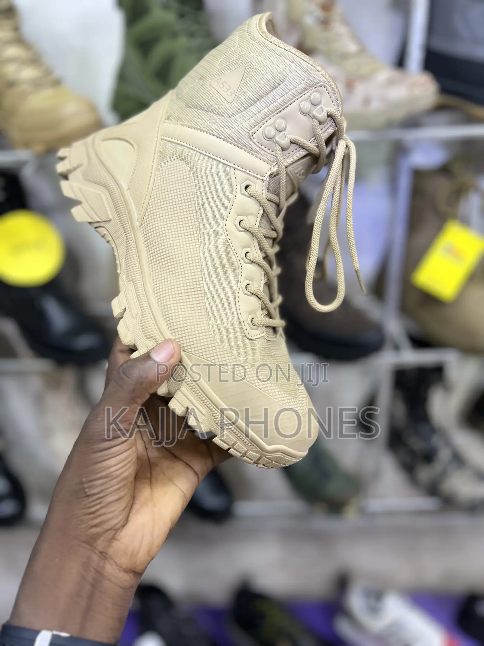 Khaki Boots
