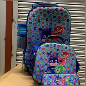 Kids Character Bag 3pc ~ Pj Mask