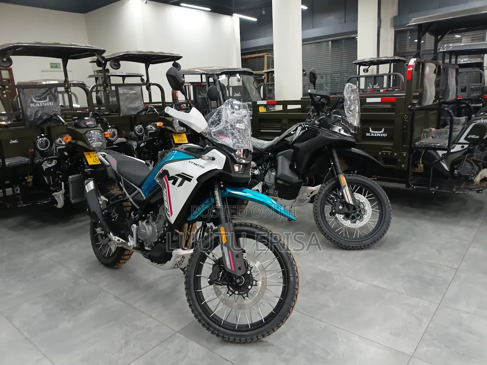 New CFMoto 400NK 2026 Blue