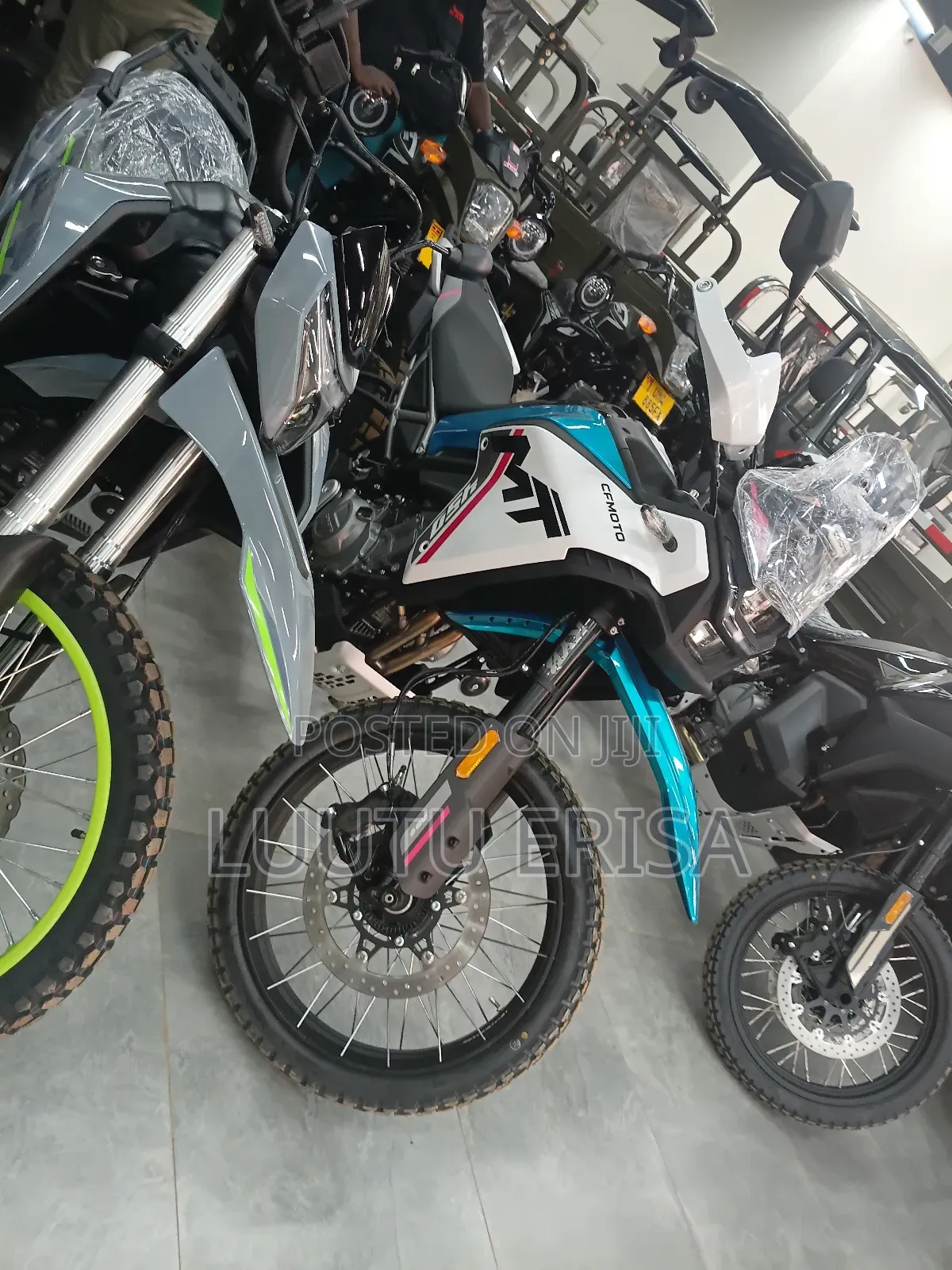 New CFMoto 400NK 2026 Blue