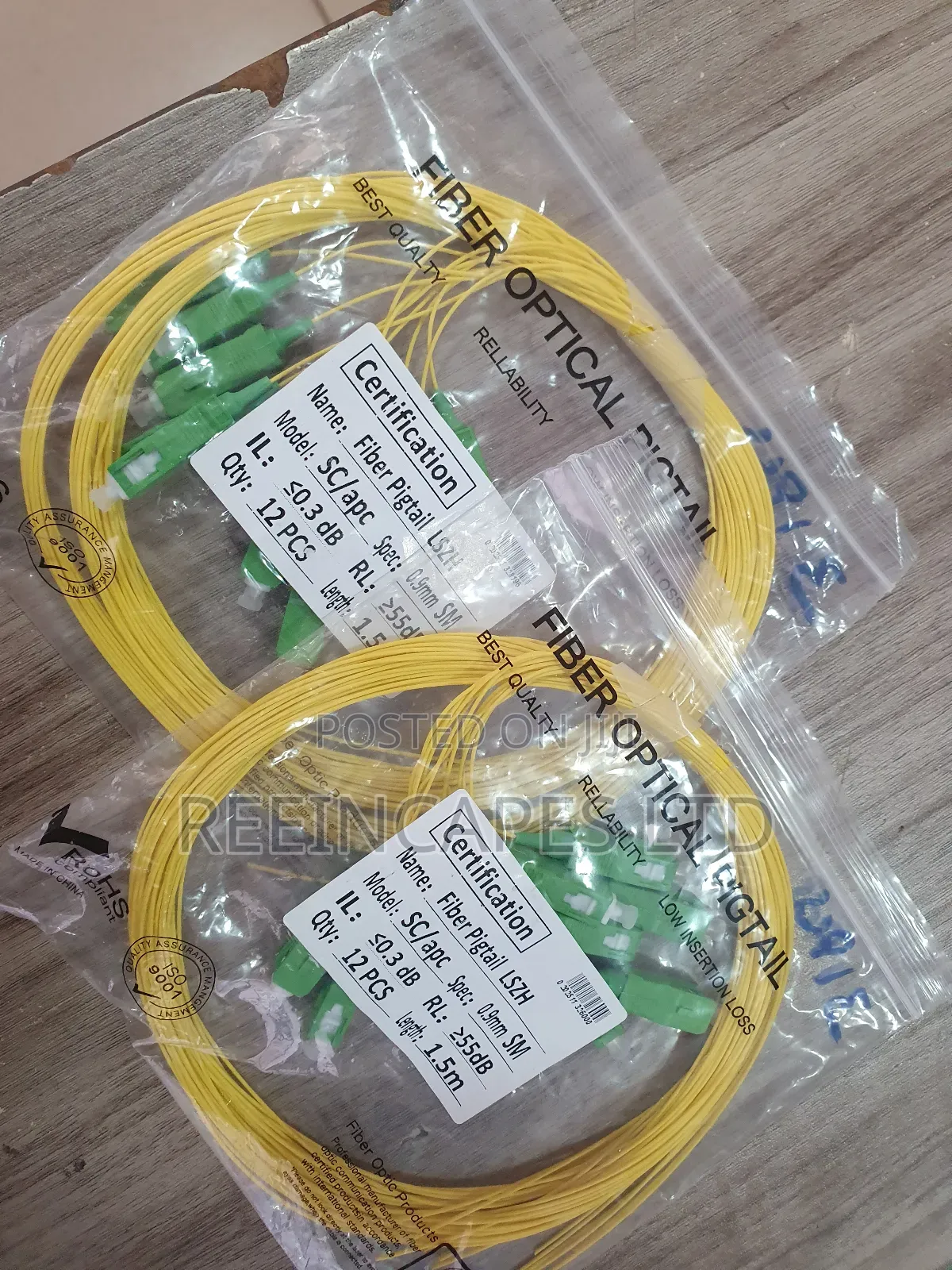 Patchcord Fiber Pigtail Sc/Apc 1.5m Sm