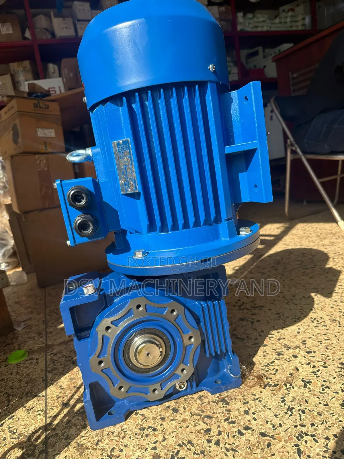 7.5hp Low Speed Geared Motor